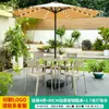 Mesa y Silla para Exteriores Mojia Combinación Tienda de Té con Leche Mesa de Comedor de Aleación de Aluminio Terraza Exterior Patio Exterior Ocio Mesa y Silla de PVC