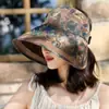 Chapéu de Sol de Organza com Aba Envolvente para Mulheres, Respirável à Prova de Vento para Ciclismo com Topo Aberto, Elegante Estilo Chinês Chapéu de Sol para Proteção Solar ao Ar Livre