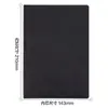 Bloc de notas Deli Bp126 210 mm x 143 mm - 120 Hojas Minutas de Reunión Cubierta de Cuero para Negocios Una Pieza Envío Directo