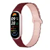 Correa Magnética de Silicona Integrada de Tres Piezas Adecuada para Series Xiaomi Mi Band 11, 10, 9, 8 y Pulsera Magnética Específica para Mi11