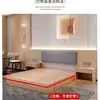 Mobiliario de Cama Específico del Hotel Habitación Estándar Juego Completo Habitación Estándar de Gama Alta Cama Doble Cama Grande Individual Cadena Hotelera Hotel Juego Completo