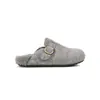 Casa del Tío Otoño/Invierno Birkenstock para Mujer Zapatos Birkenstock Peludos de Suela Gruesa para Mujer, 2025 Nuevos Zuecos Cerrados de Invierno
