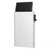 Carteira de Metal de Marca da Moda Ultra-Fina Porta-Cartões Automático Pop-Up para Homens e Mulheres Anti-Desmagnetização Anti-Roubo Estojo para Cartões B