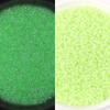 Ventas directas de fábrica Súper 3 mm luminosas perforadas teñidas de núcleo cuentas de arroz cuentas fluorescentes joyería DIY material de vidrio con cuentas