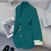 Blazer Primavera e Outono 2025 Moda Versátil Casual Novo Estilo Coreano Design Solto Temperamento Avançado Jaqueta de Terno