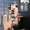 Adequado para Capa de Celular Samsung A57 5G/Sm-A5760, Porta-Cartões Divertido e Fofo com Grafite, Porta-Cartões Juvenil, Modelos Masculinos e Femininos