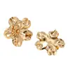 Joyería Transfronteriza Europea y Americana, Pendientes de Camelia de Moda para Mujer, Nicho Retro Francés, Pendientes de Flor Suaves y Dulces
