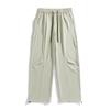 Pantalones Acu para Hombre de Pierna Ancha con Pliegues a Medida 2026 Marca de Tendencia de Otoño Pantalones Deportivos de Punto Empalmado Casual Rectos Largos