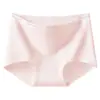 Ropa interior para mujer 10A Antibacteriana Estampado Simple de Letras, Antibacteriana, Longitud Extendida, Entrepierna de Algodón Puro, Boxer de Mujer sin Costuras