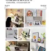 Estante de Almacenamiento de Escritorio, Estantería de Escritorio, Estante de Almacenamiento para Escritorio de Estudiante, Librero Pequeño Vertical de Múltiples Niveles, Estación de Trabajo de Oficina