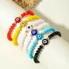 Accesorios Pulsera de Ojo del Diablo Bohemia con Cuentas Pulsera Elástica Personalizada Ojo Pulsera de Buena Suerte de Año Nuevo al por Mayor