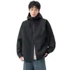 Chaqueta cortavientos delgada de una sola capa para exteriores de primavera y otoño para hombres y mujeres, unisex, estilo de pareja, chaqueta patchwork