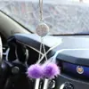 Espejo Cruzado Especialmente Diseñado para Pedrería de Arcilla, Borlas, Bolas de Pelo de Visón, Colgantes para Espejo Retrovisor de Coche, Suministros para Decoración Interior de Coche Colgantes