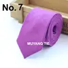Nova Moda Cor Sólida Camurça Gravata Noivo Couro Gravata Masculina Cor Sólida Couro Macio Veludo Cotelê Gravata