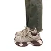 Zapatillas tipo dad con cordones únicas para mujer, nuevo modelo otoño 2026, que aumentan la altura, estilizan, versátiles, ligeras, zapatos casuales deportivos
