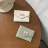 Billetera para Mujer Estilo Nuevo, Mini Cartera de Moda con Acabado de Lujo, Cartera de Cuero Transfronteriza, Cartera Pequeña con 70% de descuento