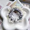 Gomas para el Cabello de Encaje Miffy Niña Conejo Dulce Coleta Scrunchie Cuerda para el Cabello Linda Simple de Alto Valor