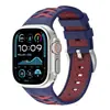 Adecuado para toda la gama de relojes inteligentes de Apple, Huawei, Xiaomi, Samsung y Garmin. Las correas de silicona con diseño de banda de rodadura se pueden usar universalmente.