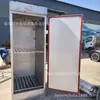 Cuarto de Vapor de Maíz de Doble Puerta, Cuarto de Vapor Eléctrico de 36 Platos de Puerta Única, Vaporera de Arroz con Carrito