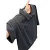 Camisa polo de tricô estilo old money transfronteiriça, camiseta masculina de verão de manga curta com gola alta de alta qualidade, camisa cleanfit de meia manga