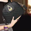 Bolso Bandolera Pequeño para Mujer Nuevo Estilista Bolso para Teléfono Móvil Estilo Coreano Casual Versátil Retro de Hombro Solo Bordado de Diamantes Bolso Redondo Pequeño