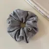 Ligas para el pelo de punto de otoño e invierno, scrunchies de estilo relajado, elásticos versátiles para coleta, ligas para moños, accesorios para el cabello