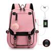 Mochila en blanco superventas transfronteriza estilo coreano tela Oxford gran capacidad mochila escolar para estudiantes sencilla casual que combina con todo