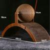 Puente de Arco Bola Rascadora para Gatos Tablero Rascador Juguete Rascador de Sisal para Gatos Tablero Rascador para Gatos Resistente a los Arañazos Resistente al Desgaste Despectivo Vertical para Gatos Tablero Corrugado