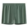 Pantalones de pijama de talla grande pantalones Aro ropa interior sin marcas seda de hielo pantalones finos transpirables de verano para hombre