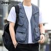 Chaleco Casual Juvenil de Verano Nuevo para Hombre con Múltiples Bolsillos Chaleco Deportivo Casual Top para Pesca al Aire Libre para Hombre 6927