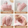 Pantuflas de algodón para niños, unisex, para otoño e invierno, con diseños de dibujos animados, adecuadas para usar en interiores y diseñadas tanto para niños como para padres