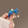 Broche Clásico Guofeng Pin de Hoja de Bambú de Alta Gama para Hombres y Mujeres Accesorios de Corsage de Temperamento para Abrigos Ropa Colgante de Cheongsam Chino