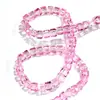 10 lotes de cuentas cúbicas de cristal cuentas cuadradas de vidrio 4/6/8 mm cuentas cuadradas de azúcar materiales para accesorios de joyería DIY