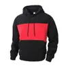 Comercio Exterior Transfronterizo Nueva Moda Otoño e Invierno para Hombre Sudaderas con Combinación de Colores Sudaderas con Capucha Deportivas de Ocio al Aire Libre Europeas y Americanas Venta Caliente