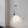 Lámpara de Decoración de Pared para Sala de Estar de Estilo Nórdico Simple Transfronteriza Lámpara para Pasillo Pasillo Lámpara de Pared de Cuerno para Mesita de Noche de Dormitorio