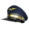 Sombrero Piloto de Comercio Exterior Europeo y Americano Sombrero de Capitán Verano Encanto de Medianoche Accesorios Sexy Tentación Uniforme Sombrero de Mujer Policía Azafata