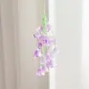 Estilo Ins Carrillón de Viento de Botella Flotante Llavero de Teléfono Colgante Pequeño Medusa Estrella Correa para Bolso Decoración Versátil para Mujeres