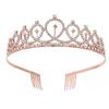 Alça de Ombro para Festa de Aniversário da Amazon Feminina Etiqueta Menina Aniversariante Estampagem a Quente Alça de Ombro Transmissão ao Vivo Popular Conjunto Coroa