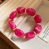 Accesorio de Vacaciones: Pulsera Multicolor de Cuentas de Cristal y Perlas de Arroz de Múltiples Capas, Joyería de Mano Bohemia Lujosa y de Alta Gama