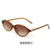 Nuevas Gafas de Sol Ovaladas Retro de Marco Pequeño para Mujer, Estilo Callejero de Moda Influencer Y2K, Tendencia de Gafas Nerd para Sin Maquillaje