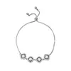 Juego de Joyas Lujo Ligero Pulsera Completa de Diamante Zirconia Chapado en Oro de 18K Aretes Collar Sensación de Alta Gama No se Desvanece Versátil Joyería para Manos