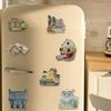 Imanes de Refrigerador Personalizados Metal Pintura Esmalte Pegamento Recuerdos Creativos Lugares Escénicos de la Ciudad Viajes Refrigerador Imanes Magnéticos