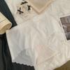 Nueva ropa interior de una pieza ultrafina sin costuras con estampado 3D de melocotón a cuadros de seda de hielo para niña, bragas de cintura media sin cadera para mujer