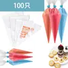 Sacos de confeitar descartáveis espessados, ferramentas de panificação, conjunto completo de bicos de confeitar, sacos para espremer papinha de bebê, acessórios para bolos e doces
