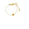 Plata S925 Chapada en Oro Calada Nube Propicia Bolas de Flor Bola Redonda Cuentas Sueltas Accesorios DIY Pulsera de Candado de Bebé de Jade Hetian con Cuentas