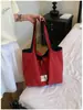 Bolsa de Lona para Mujer, Gran Capacidad, Nueva Versátil Bolso de Hombro Otoño e Invierno 2025, Bolso Tote Casual para Estudiante Universitaria, Viaje Diario