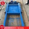 Válvula de porta lisa de controle automático líquido da oficina química eficiência de poupança de energia da transmissão hidráulica porta lisa elétrica alta