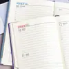 Cuaderno Planificador de Horarios A5 Inglés Transfronterizo 2027 Planificador de Horarios Plan de Gestión del Tiempo