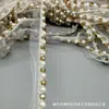 Vestido Infantil Estilo Étnico Suus com Renda, Cristal, Pérola, Cinto com Código de Barras, Pequenos Acessórios Atacado Estilo Chanel, Renda