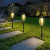 Luz Solar para Césped de Hogar Iluminación LED Decorativa para Patio Exterior Impermeable Luz de Atmósfera para Paisaje de Jardín